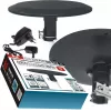 OPTICUM RED Opticum DVB-T Dynamic UFO-360 musta aktiivinen ulkoinen ympärisäteilevä antenni