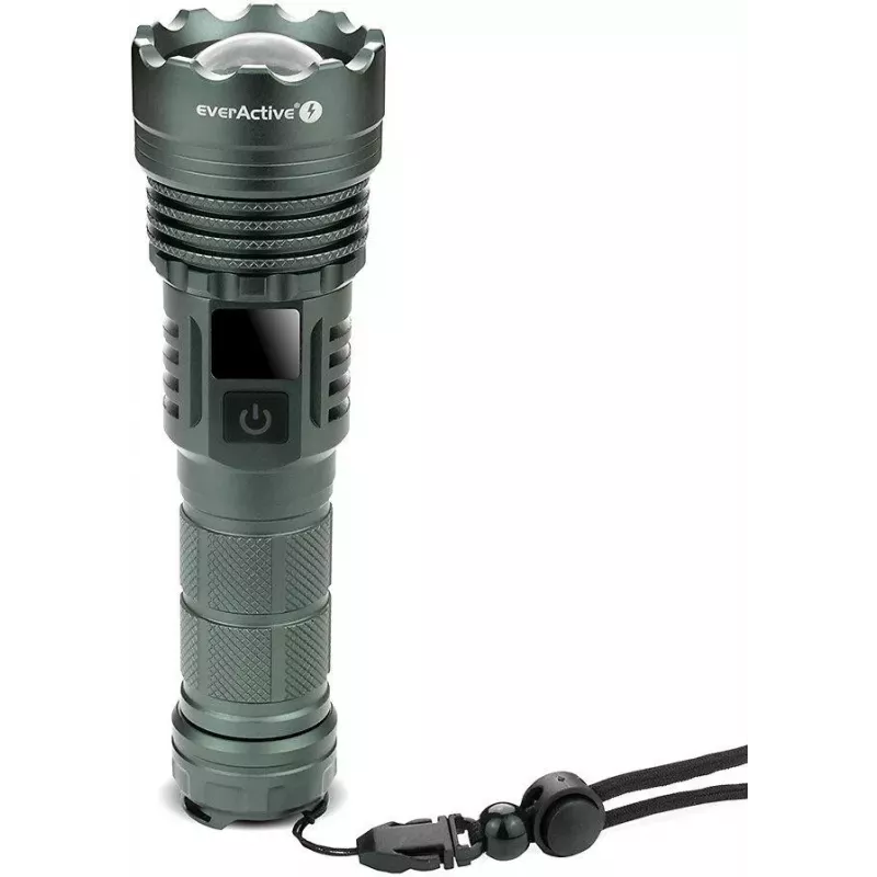 EverActive FL-1500R Scope ladattava taskulamppu 1500 lumenia USB-C