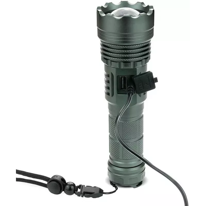 EverActive FL-1500R Scope ladattava taskulamppu 1500 lumenia USB-C