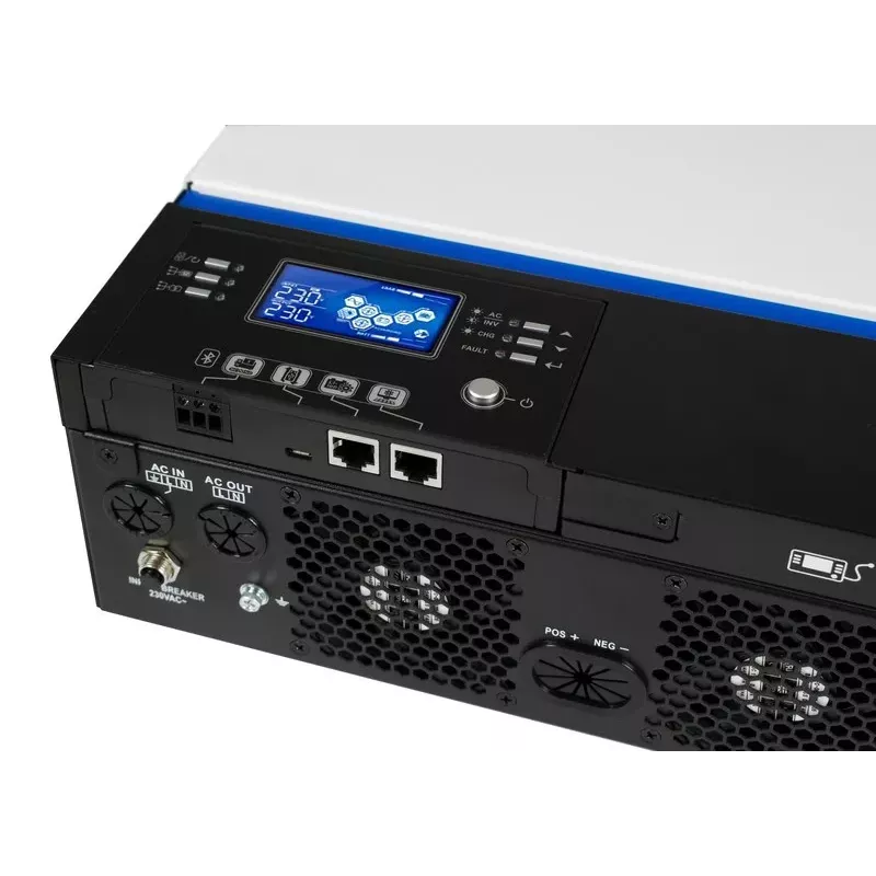 Off-Grid Hybrid Solar -vaihtosuuntaaja AZO Digital ESB 10kW-48