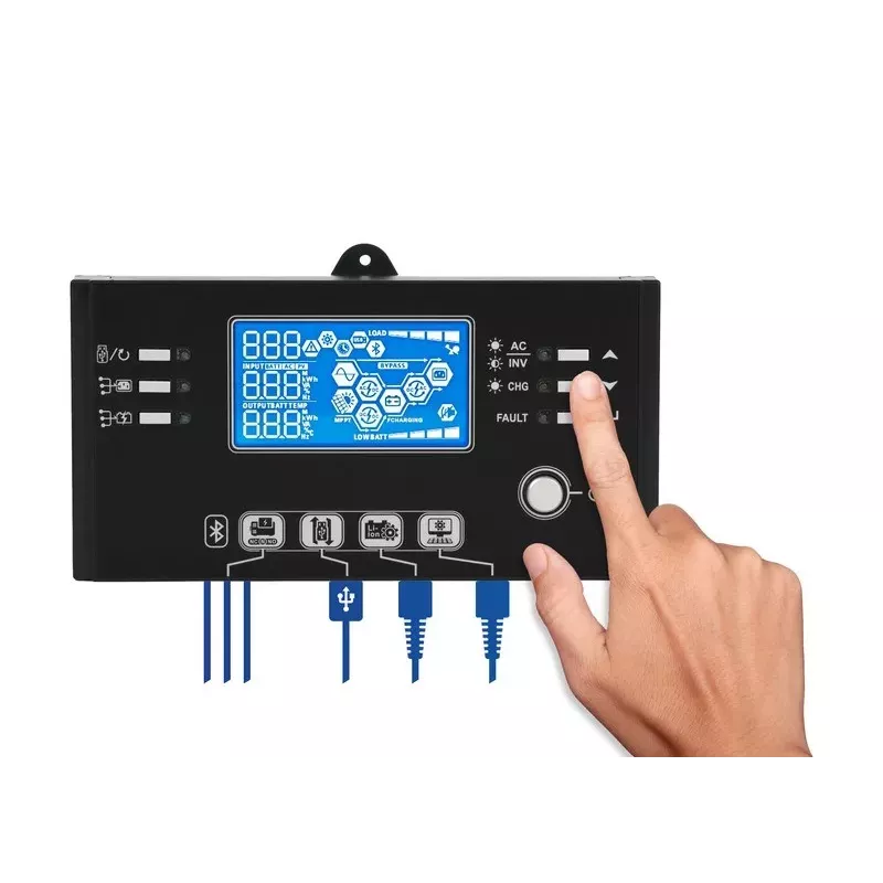 Off-Grid Hybrid Solar -vaihtosuuntaaja AZO Digital ESB 10kW-48