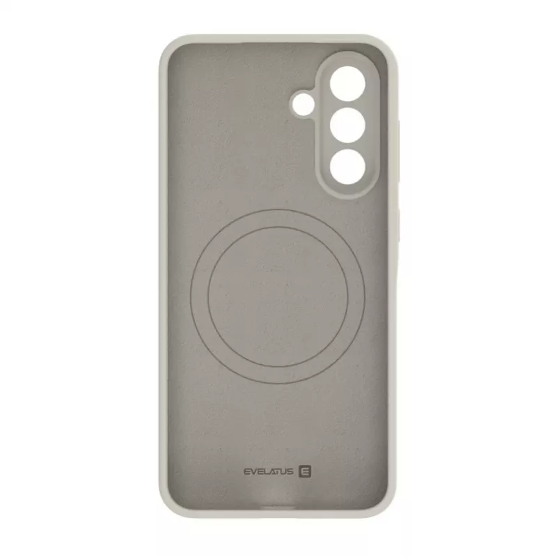 Evelatus Samsung Galaxy A56 Premium Magnetic Soft Touch silikonikotelo Pebble
