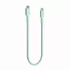 Green Cell PowerStream USB-C - USB-C kaapeli 100W 1,2m mintunvihreä