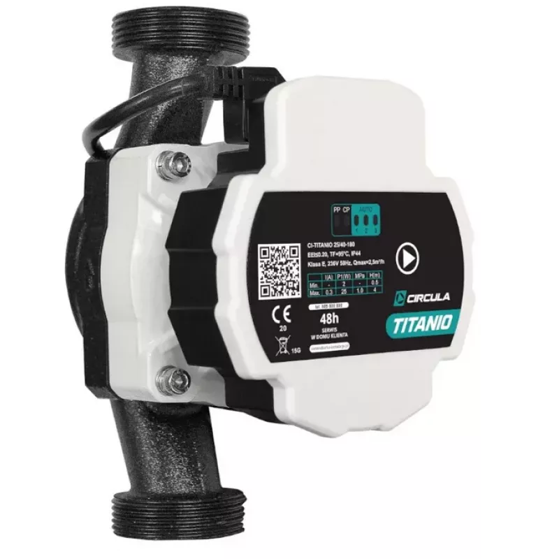CIRCULA vesipumppu Titanio 25/80 130mm