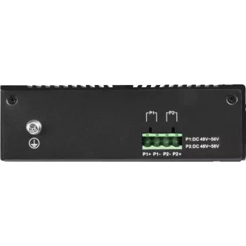 BCS BCS-B-ISP04G-2SFP hallitsematon teollisuus-Ethernet-kytkin, 4-porttinen Gigabit RJ45 + 2 SFP, DIN-kisko, IP40