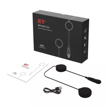 EJEAS E1+ Bluetooth-kuulokemikrofoni kypäriin