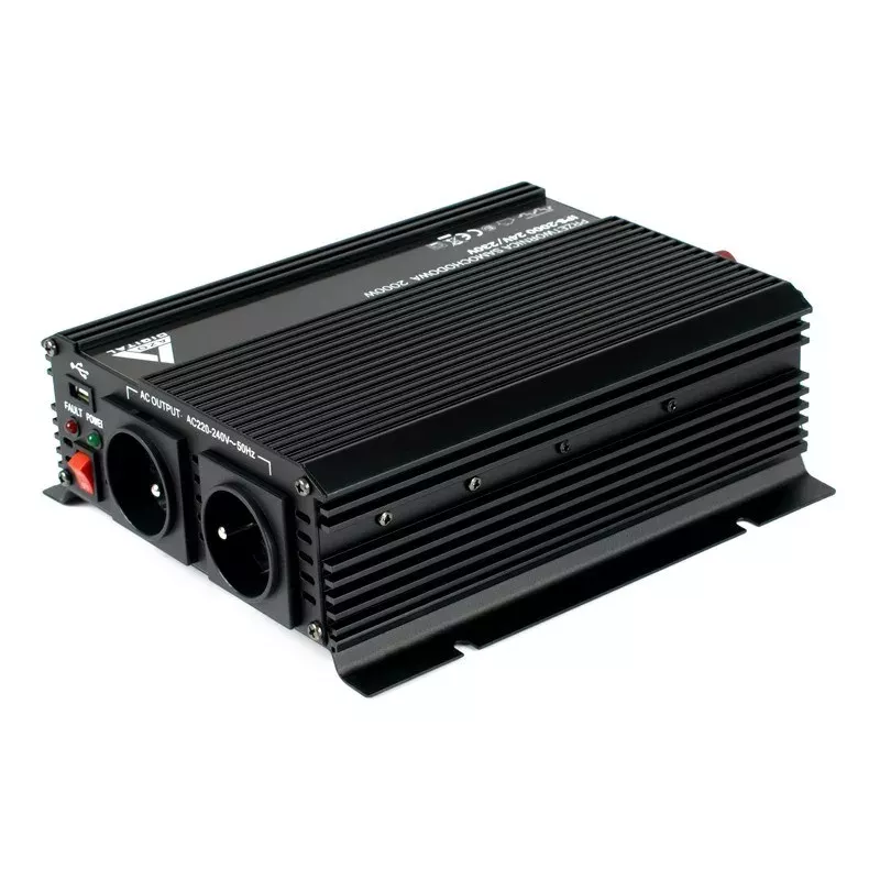 AZO Digital 24 VDC / 230 VAC -autovirtamuunnin IPS-2000 2000W