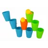 LEAN TOYS Cups palapelipeli 3 in 1 44 osaa