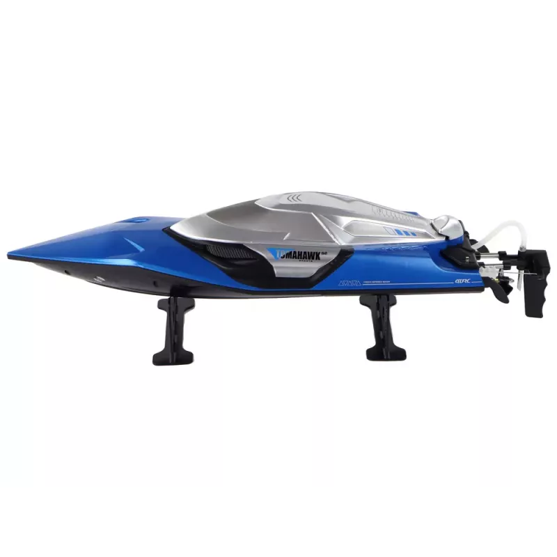 LEAN TOYS moottorivene R/C 2.4G valot 30 km/h sininen