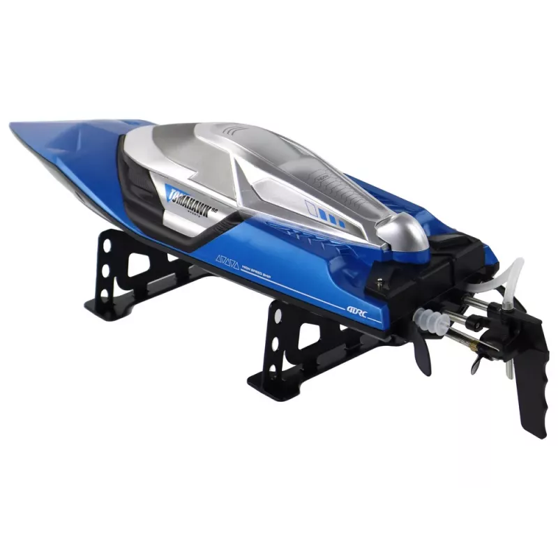 LEAN TOYS moottorivene R/C 2.4G valot 30 km/h sininen