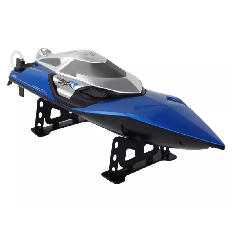 LEAN TOYS moottorivene R/C 2.4G valot 30 km/h sininen
