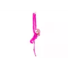 LEAN TOYS Maskotti pehmeä apina vauvan kanssa, tummanpinkki 90 cm