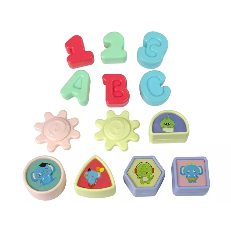 LEAN TOYS interaktiivinen puhelinmuotojen, numeroiden ja pianon opettelulaite