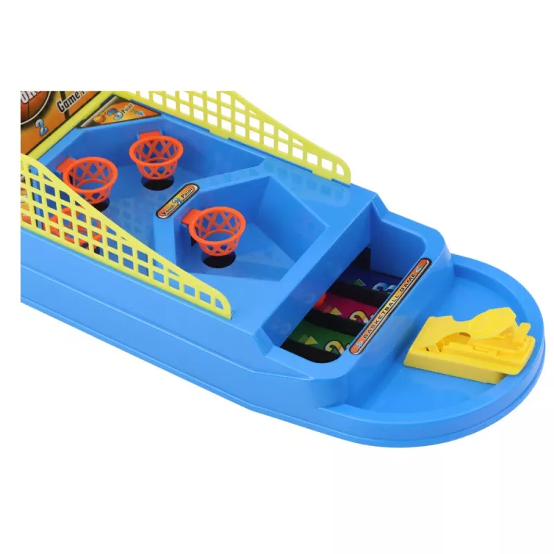 LEAN TOYS koripallopelihalli pallonlaukaisulaitteella