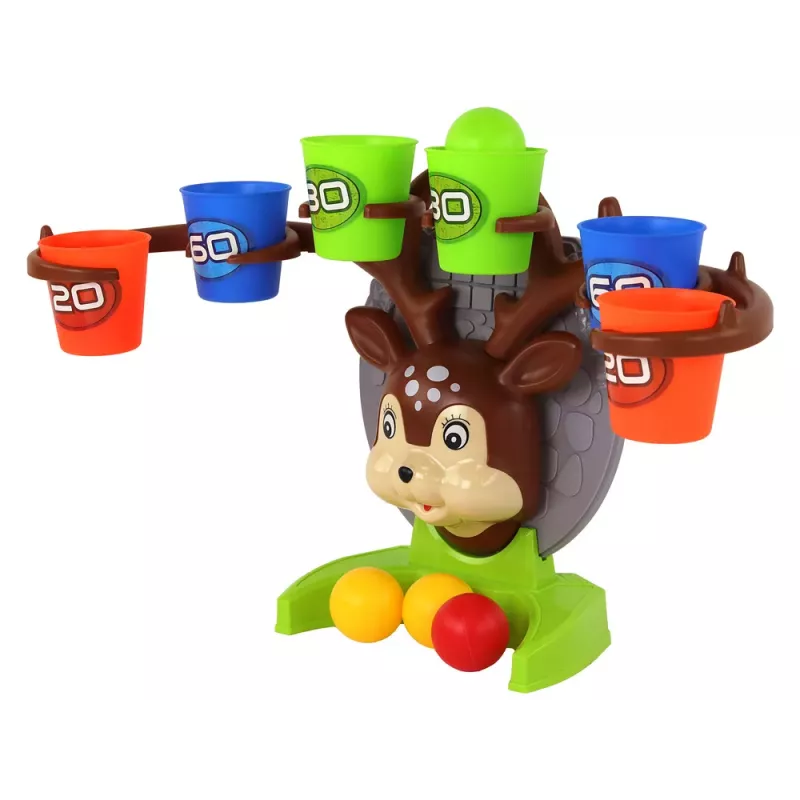 LEAN TOYS arcadepeli pallonheitto peuratauluun