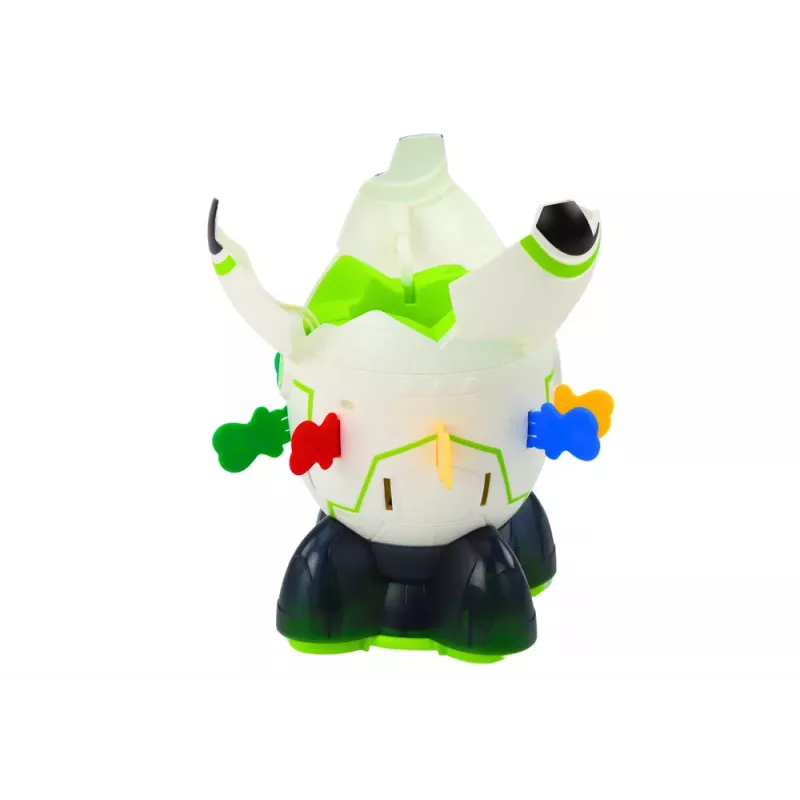 LEAN TOYS Pelikone kosmonautti hyppää avaruusraketista