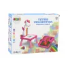 LEAN TOYS Mini Projektori Tetris Pöytä 2in1 Sininen Yksisarvinen