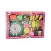 LEAN TOYS Makeiskahvila-sarja Makeiset Figuurit Kahvi Kakku 25 kpl