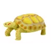 LEAN TOYS Keräilyfiguuri kilpikonna matelija keltainen C