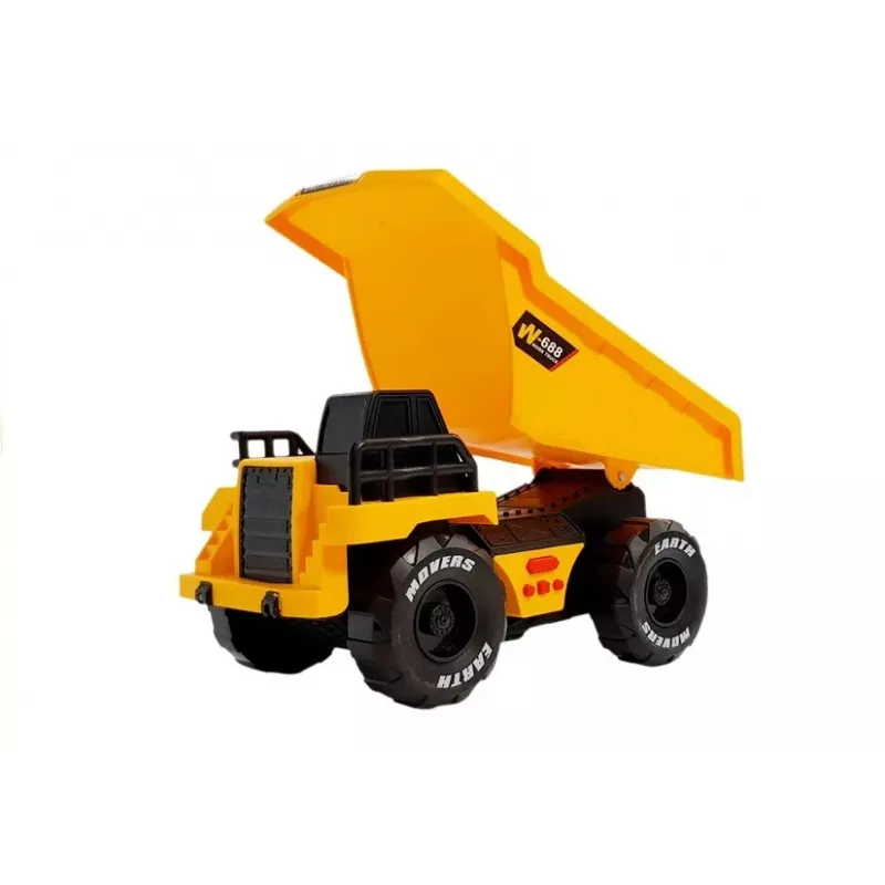 LEAN TOYS kitkavetoinen kippiauto äänet ja valot