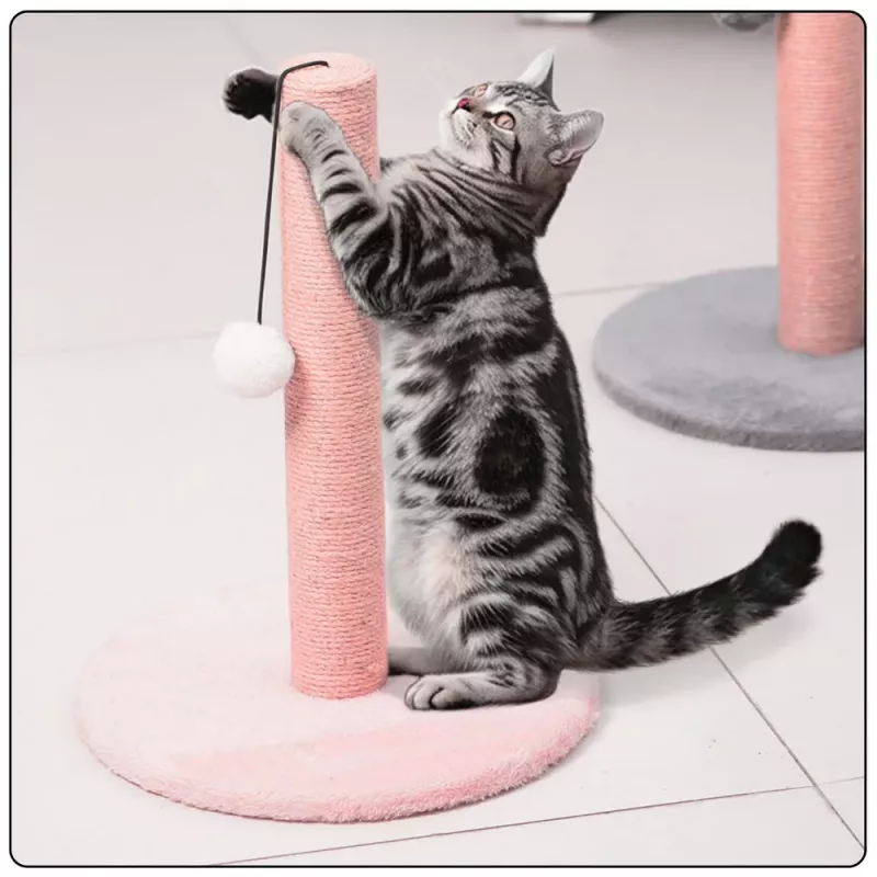 LEAN raapimapuu raapimistolppa pinkki 40 cm x 30 cm