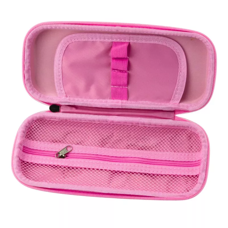 LEAN Pink Unicorn jäykistetty koulupenaali 22,5x10 cm