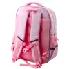 LEAN unicorn-koulureppu rintaremmillä pinkki 20L