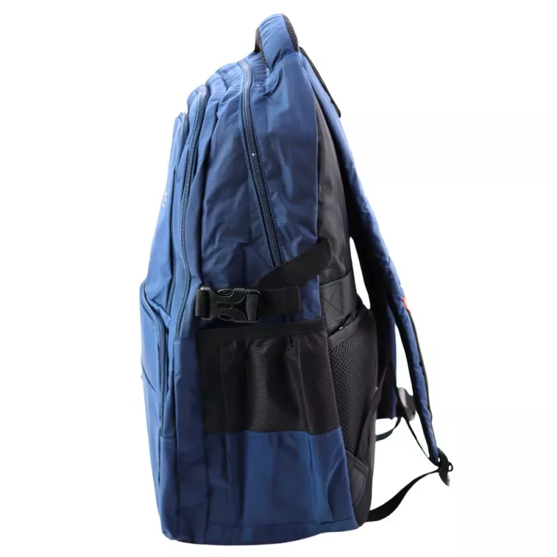 LEAN toiminnallinen City-reppu 9 taskua laivastonsininen 35L 48cm