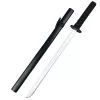 LEAN TOYS puinen katana-miekka leikkiharjoitusväline musta 70cm