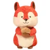 LEAN TOYS pehmomaskotti pehmolelu orava ja pähkinä 25cm