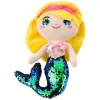 LEAN TOYS pehmo-merenneito pehmoeläin sequins-häntä vihreä 30 cm