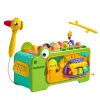 LEAN TOYS Krokotiili interaktiivinen oppimiskuutio monitoimiset äänet