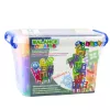 LEAN TOYS kaatuvat tasapainotuolit arcade-peli 48 osaa värillinen