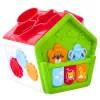 LEAN TOYS interaktiivinen oppimis- ja lajittelutalo taaperoille vihreä