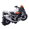 LEAN TOYS DIY Racing Bike kiertyvä purettava valot äänet musta
