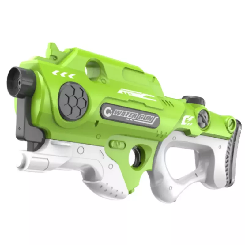 LEAN TOYS Sähköinen automaattinen vesipistooli kiväärityylillä - vihreä