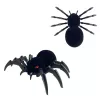 LEAN TOYS RC Black Widow kaukosäädettävä hämähäkki savuefekti