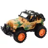LEAN TOYS suuri sotilasmaastoauto beige