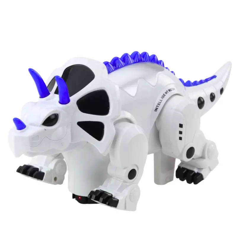 LEAN TOYS Älykäs kauko-ohjattava RC-dinosaurusrobotti Triceratops