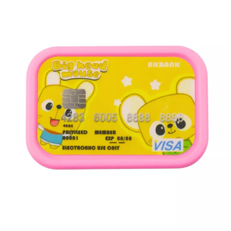 LEAN TOYS ATM-kassakaappi säästöpossu PIN-koodi ATM-kortti pinkki