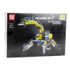 LEAN TOYS rakennuspalikat mobiili telakaivinkone 1392 kpl