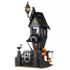 LEAN TOYS rakennuspalikat kummitustalo Halloween-torni 581 osaa