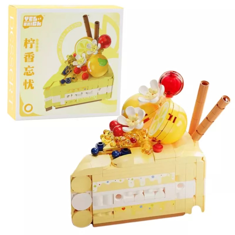 LEAN TOYS rakennuspalat kakku jälkiruoka koristeltu 292–357 osaa