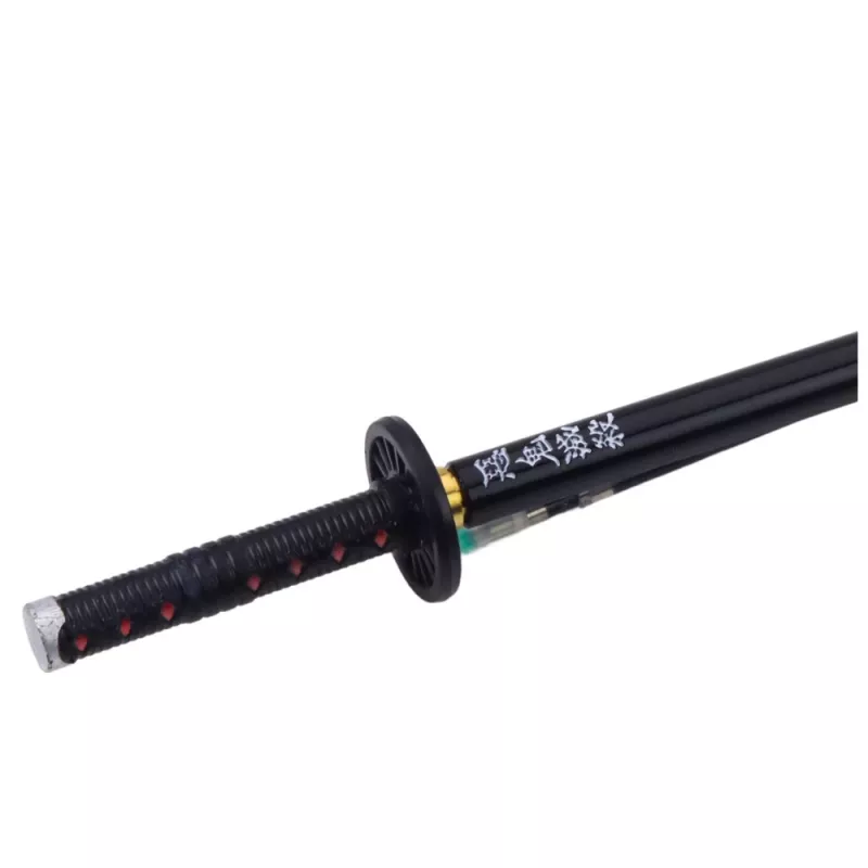 LEAN Katana miekka anime-kuulakärkikynä metalli musta muste täytettävä musta