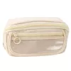 LEAN penaali koulusarja, laajennettava, tilava, kerma, beige, 20x10 cm