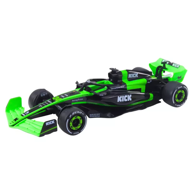 Double E Sauber F1 C44 musta ja vihreä 1:16 kauko-ohjattava kilpa-auto