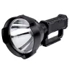 LEAN Suuri Taskulamppuvalaisin Jalustalla LED-hakulamppu W5120 Powerbank 31 cm