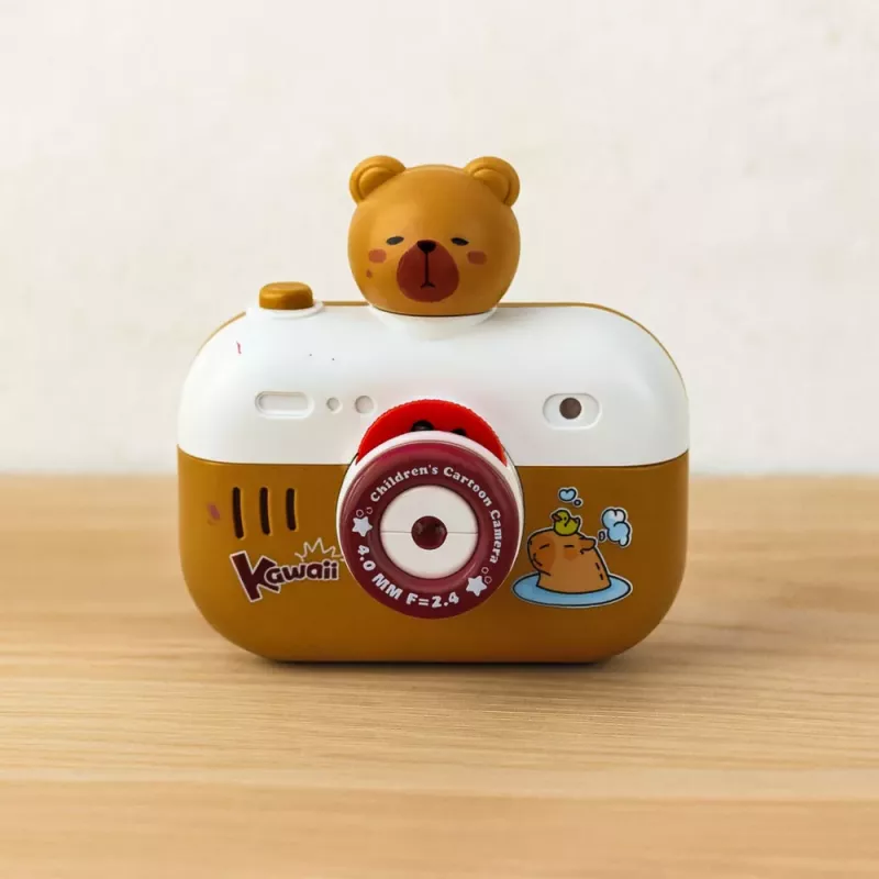 LEAN TOYS Kapybara Interaktiivinen Kamera Valoprojektori Äänet Kaulanauha
