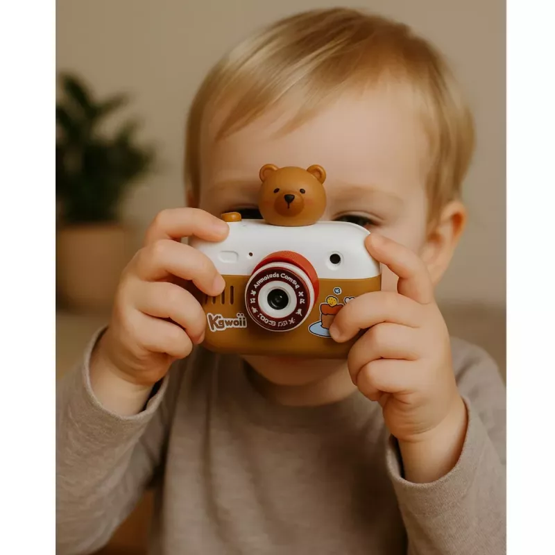 LEAN TOYS Kapybara Interaktiivinen Kamera Valoprojektori Äänet Kaulanauha