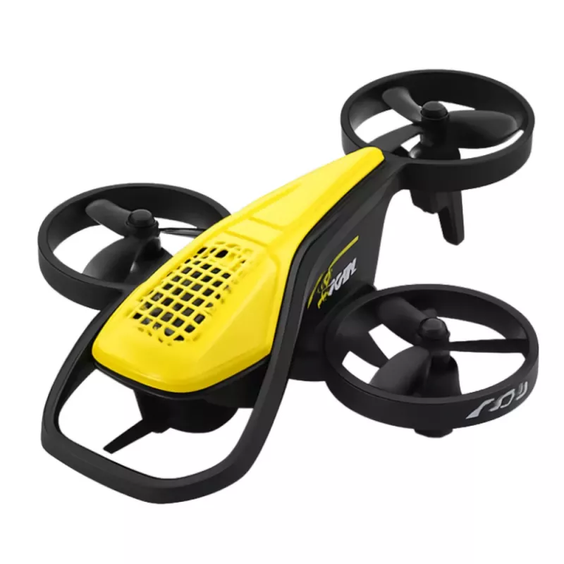 LEAN TOYS Mini RC Drooni Syma X36 Neljä-akselinen Akrobatia Keltainen